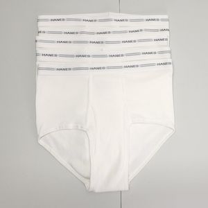 5 Hanes Comfort Flex Tagless Tighty Whities Sz L VTG? NWOT